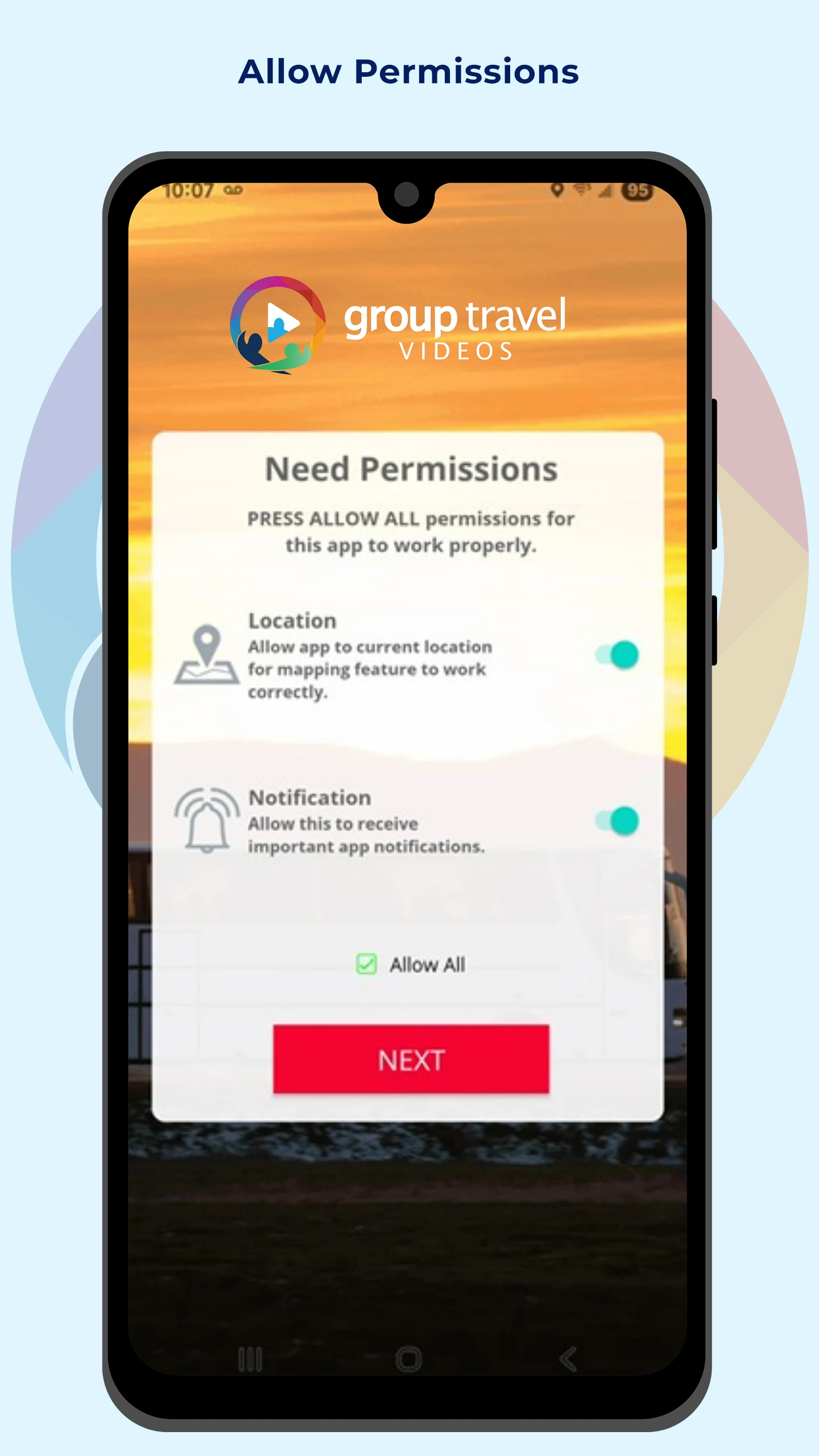 Group Travel Videos screenshot
