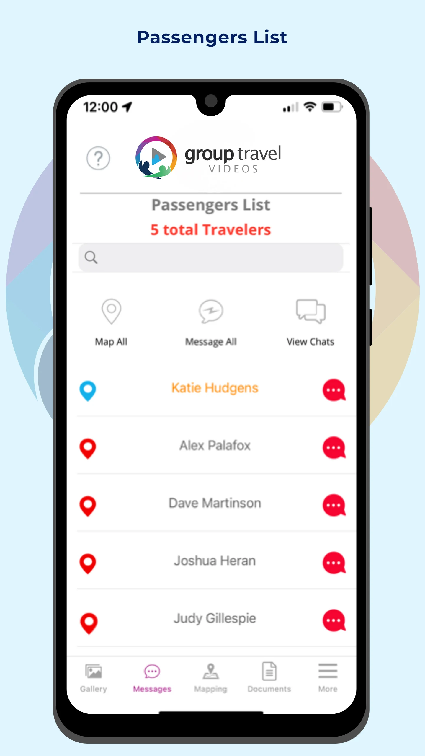 Group Travel Videos screenshot